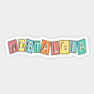 Nostalgia Sticker